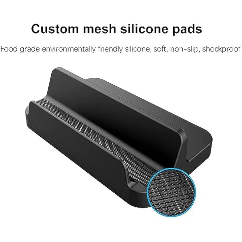 MWS-ForCamping Stand Base, for Valve Steam Deck, Portable Desk Dock, for Nintendo Switch Compact Non-Slip Holder Accessories (Black) - Image 3
